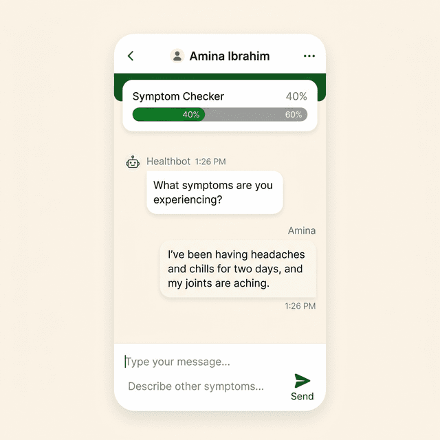 Patient Describes Their Symptoms